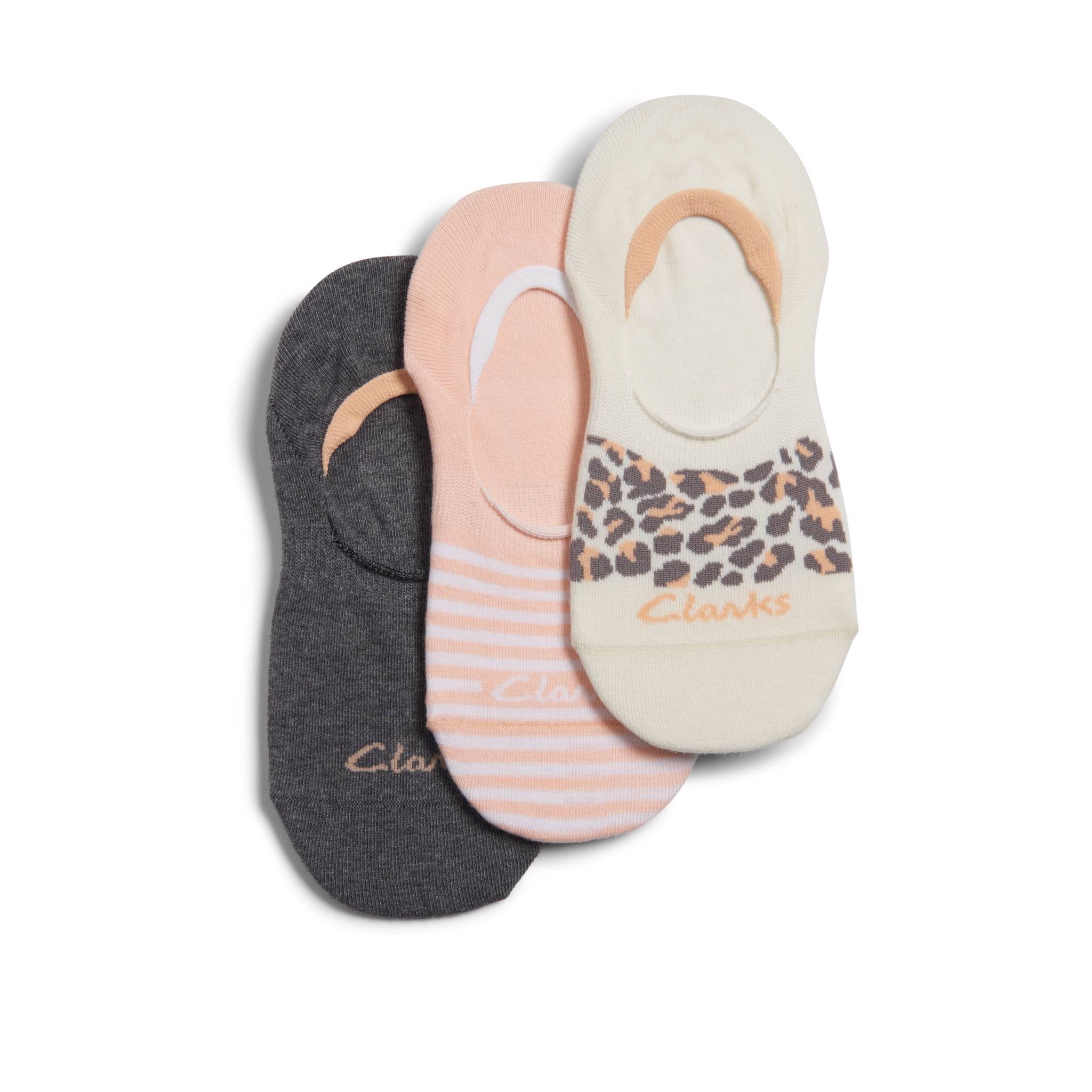 No-Show Casual Socks 3 Pack W