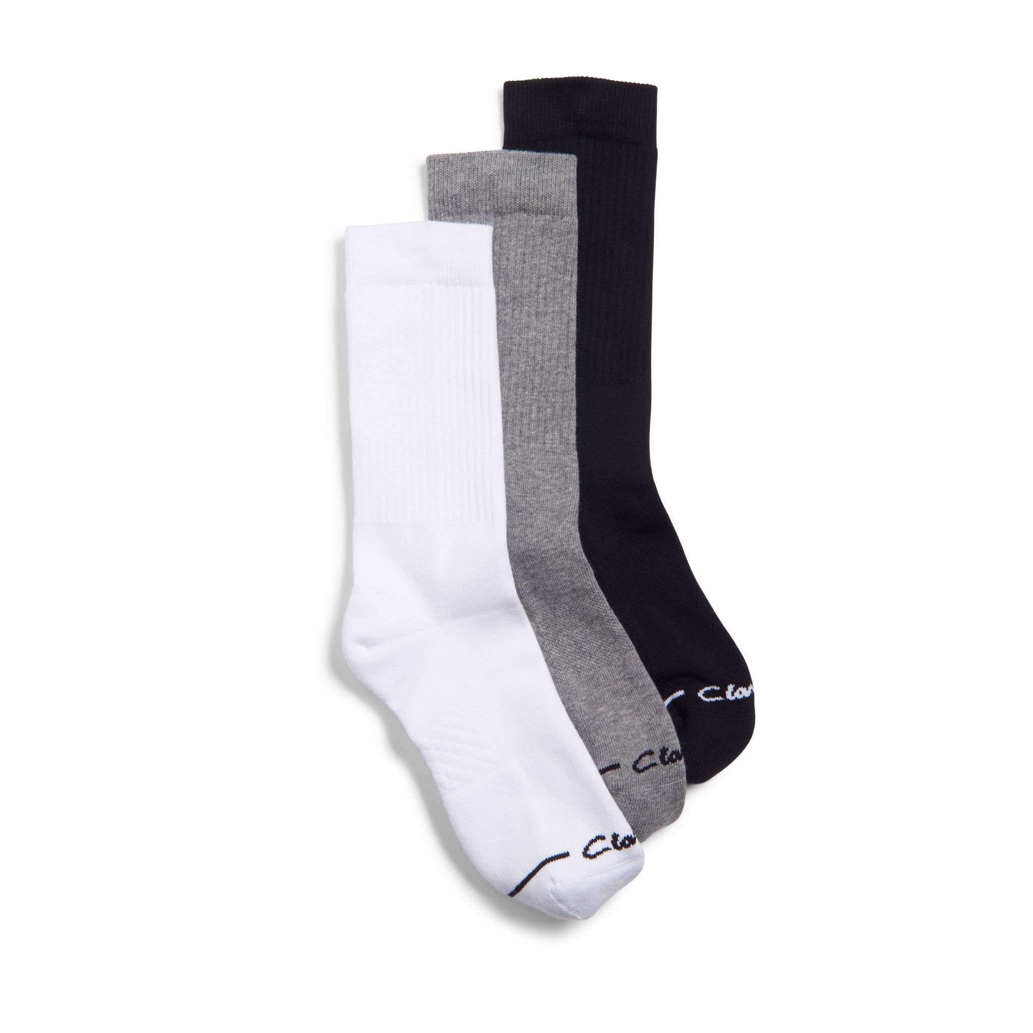 Long Performance Sports Socks 3 Pack M