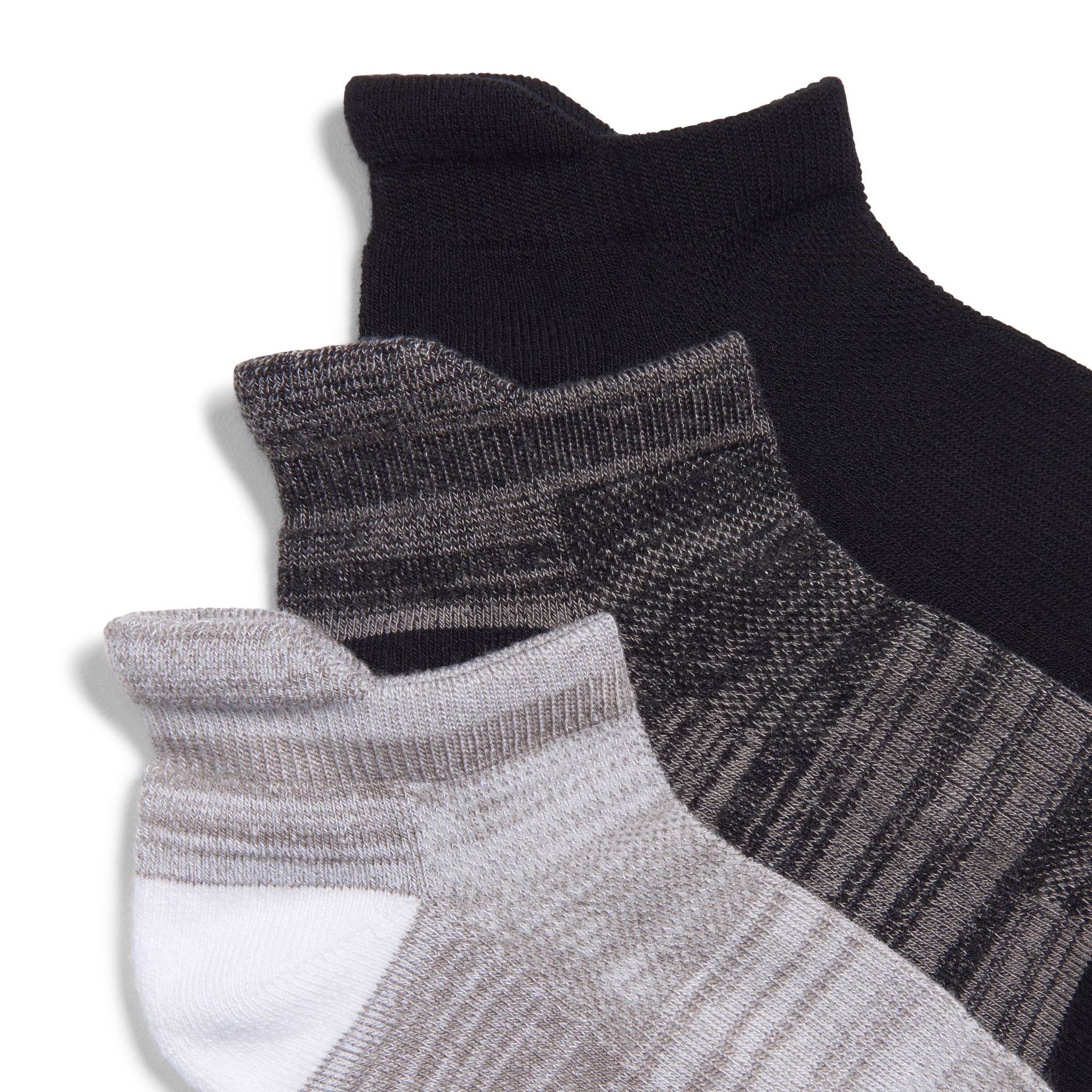 No-Show Performance Sports Socks 3 Pack W