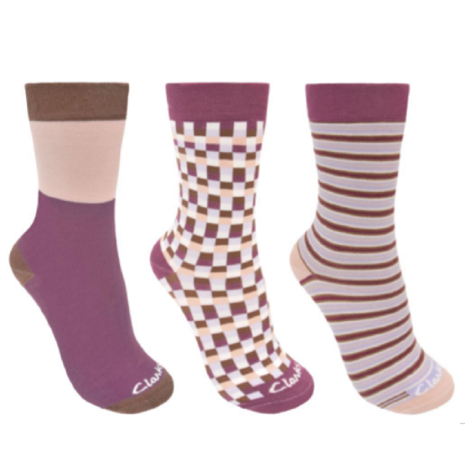 Long Casual Socks 3 Pack W