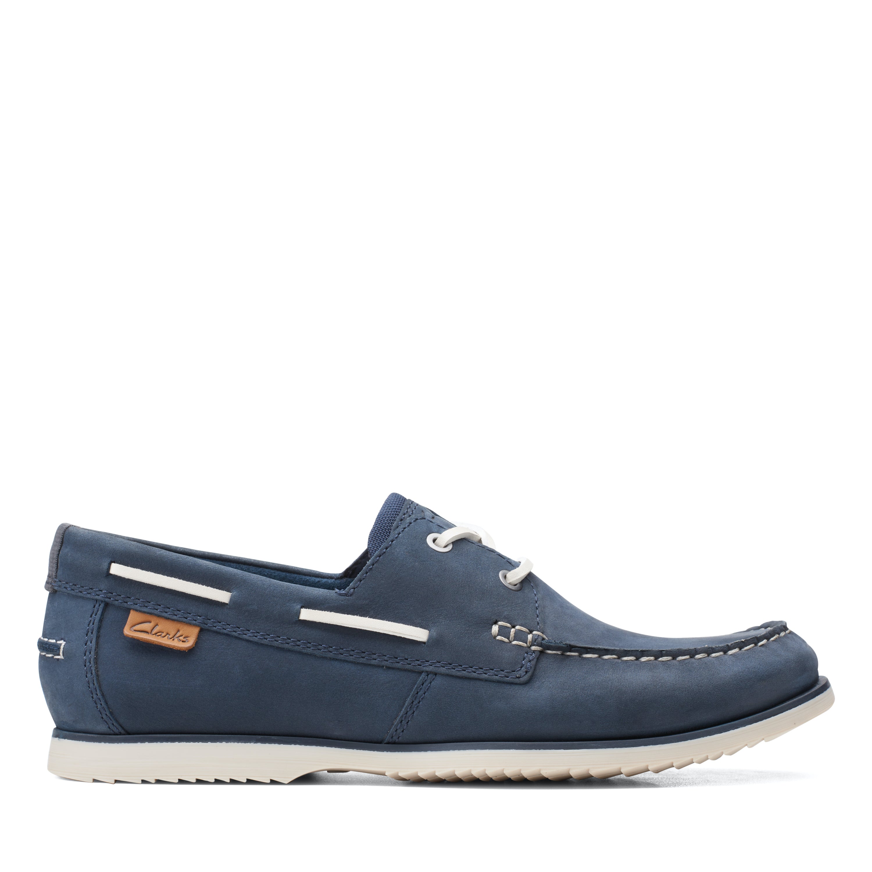 Clarks navy flat shoes Clearance