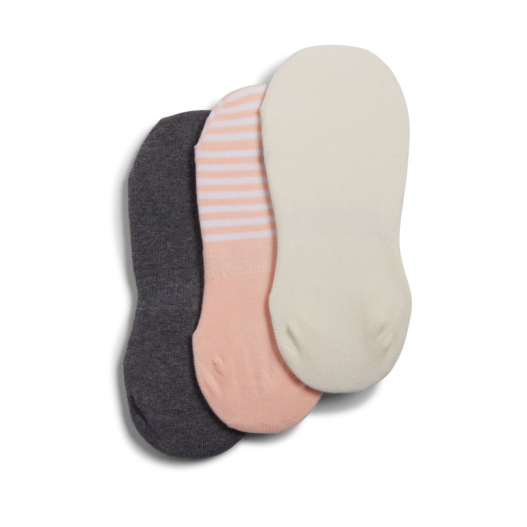 No-Show Casual Socks 3 Pack W
