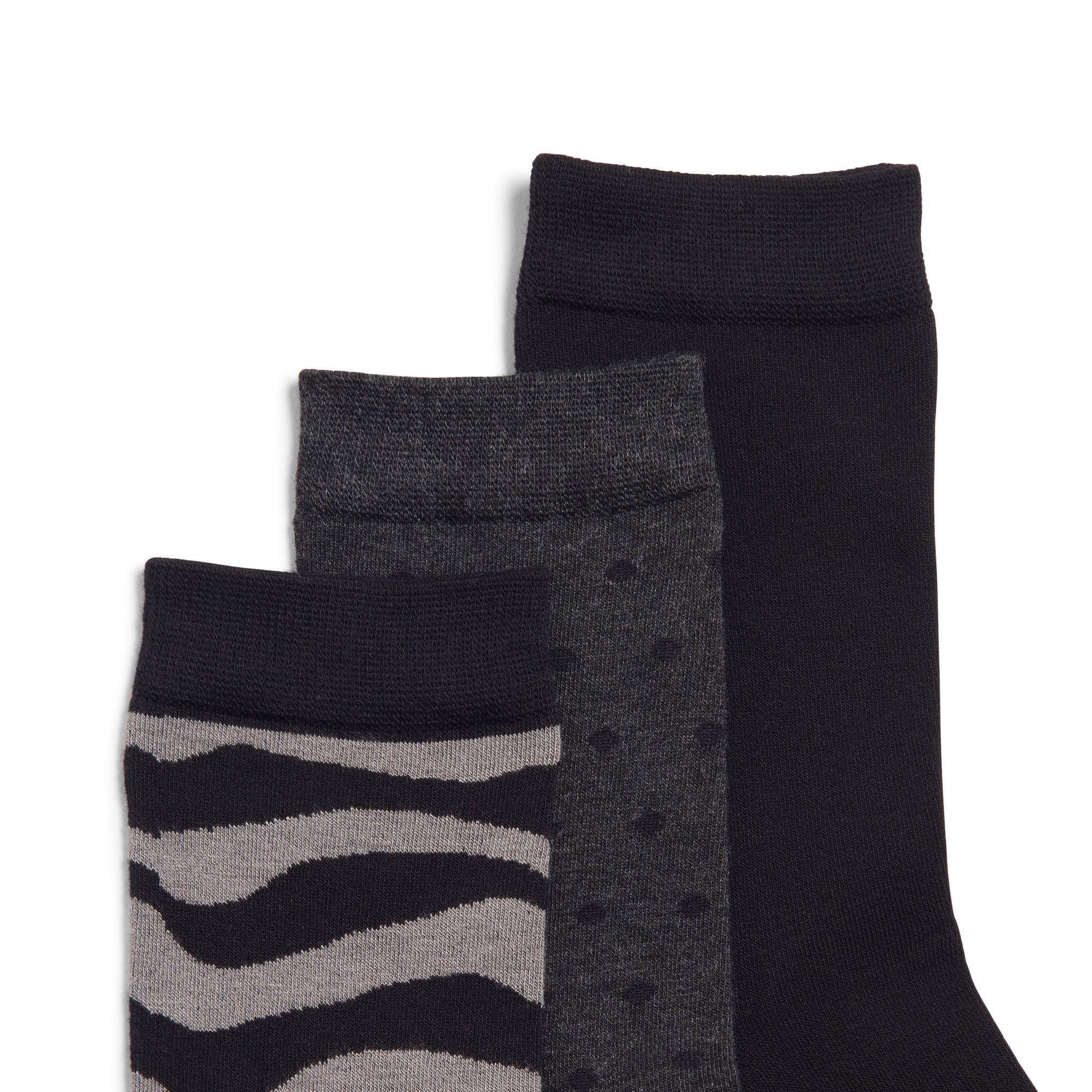 Long Casual Socks 3 Pack W