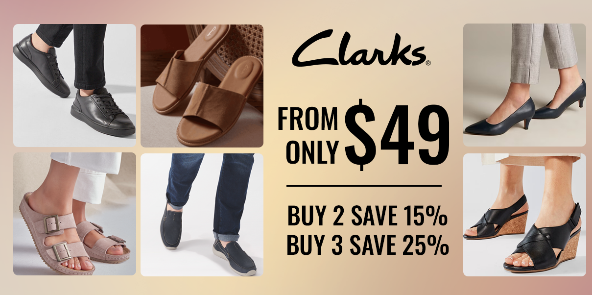 Clarks shoes online store hotsell