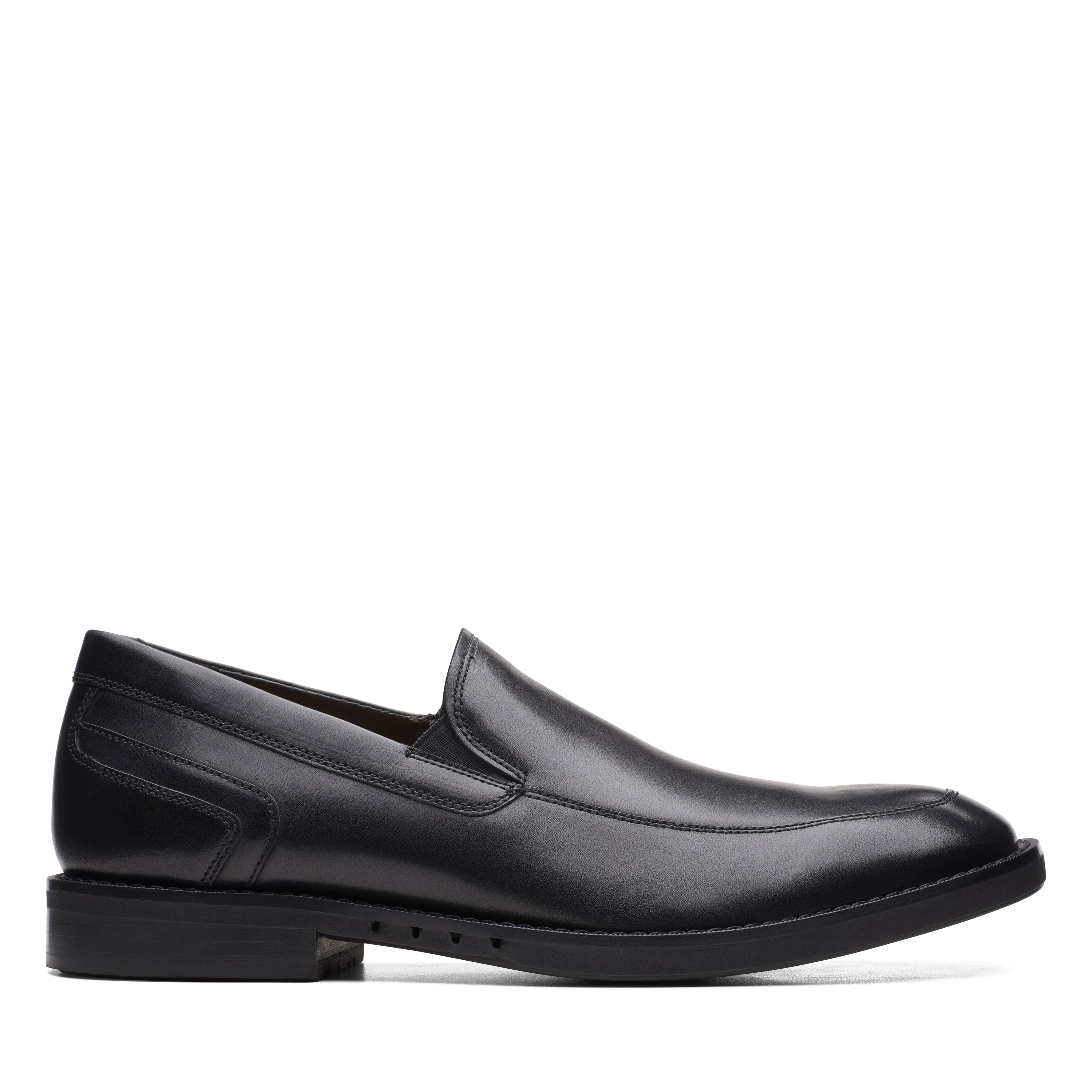 Full hot sale black loafers