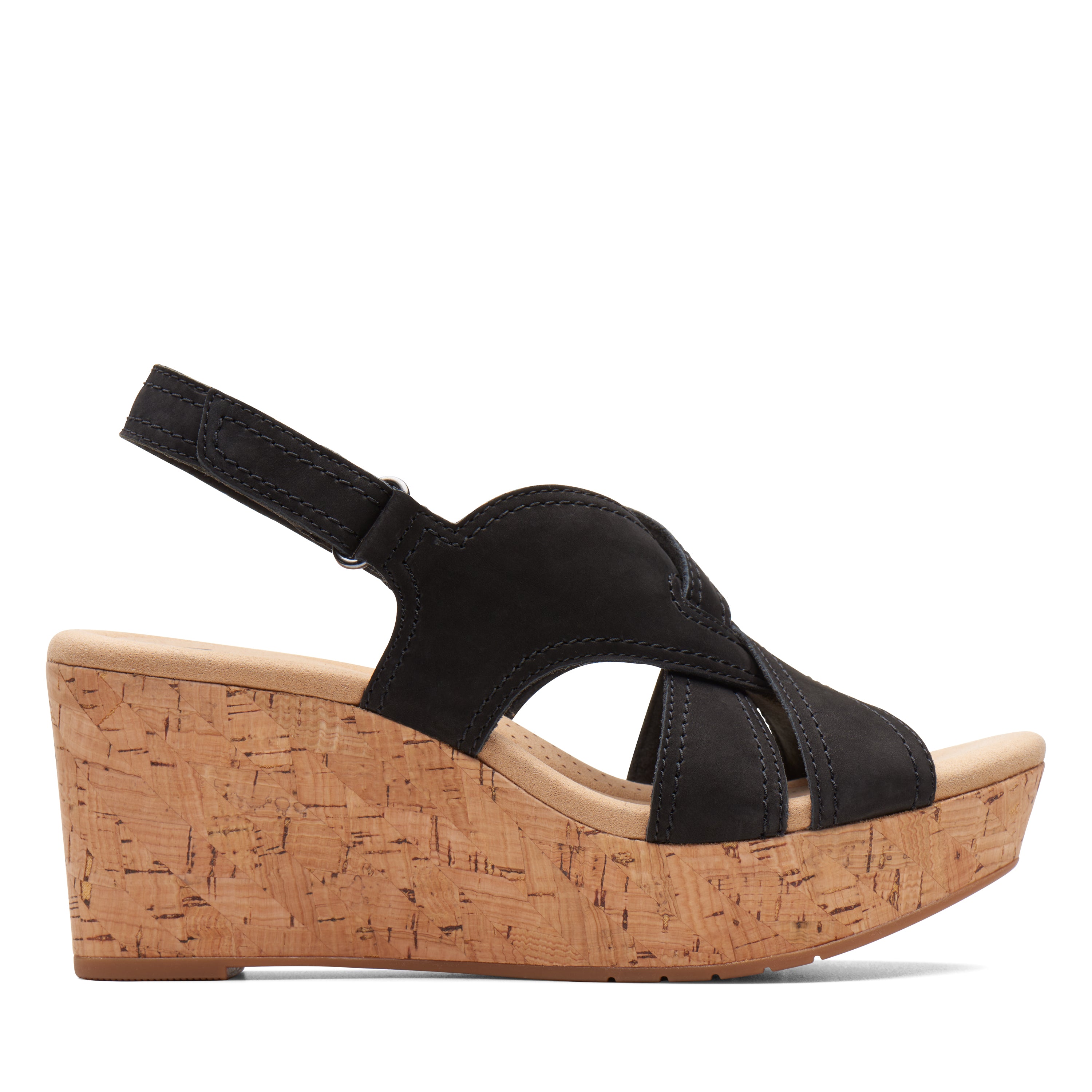 Clarks Annadel Parker Womens Wedge Sandals - Women from Charles Clinkard UK