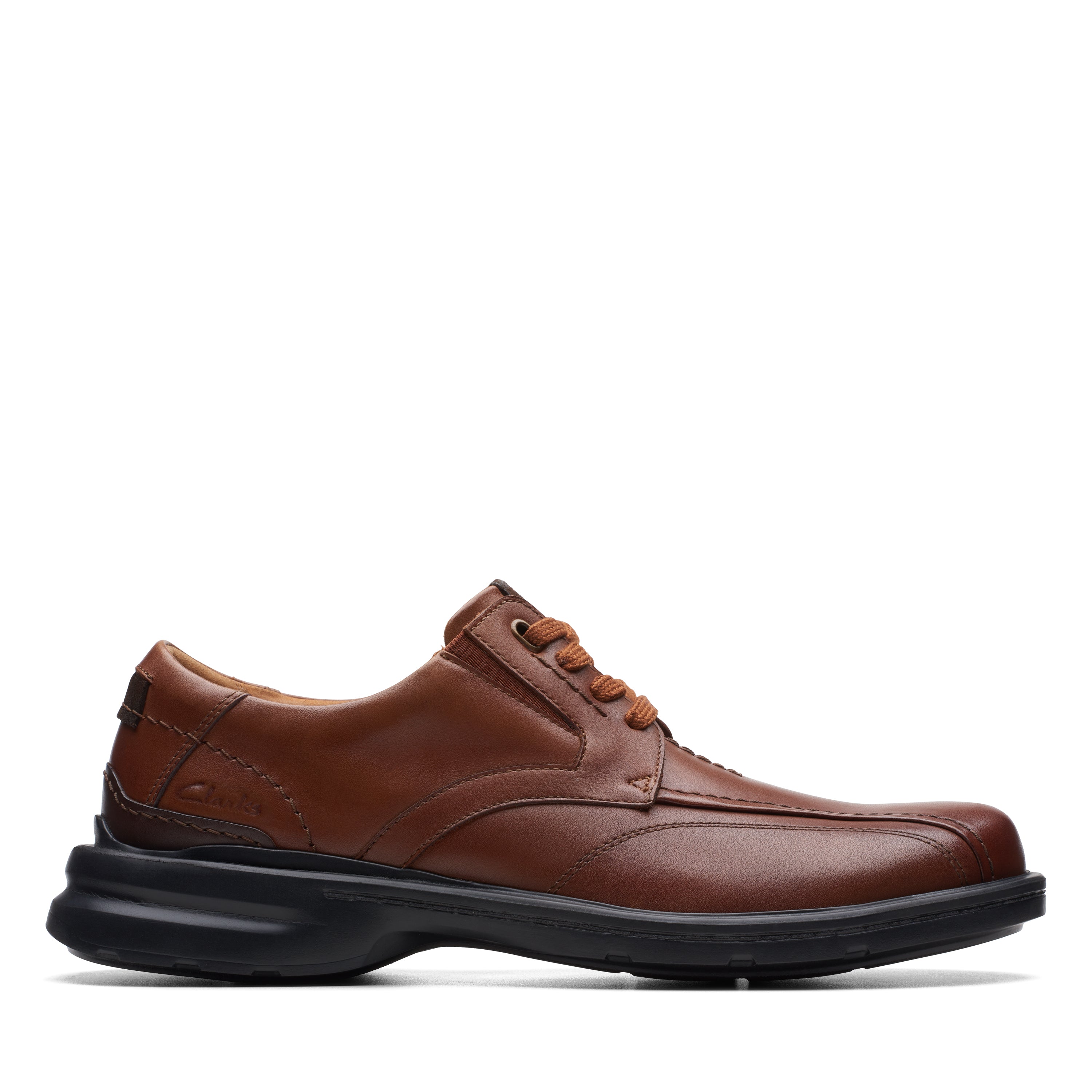 Mens clarks leather on sale shoes