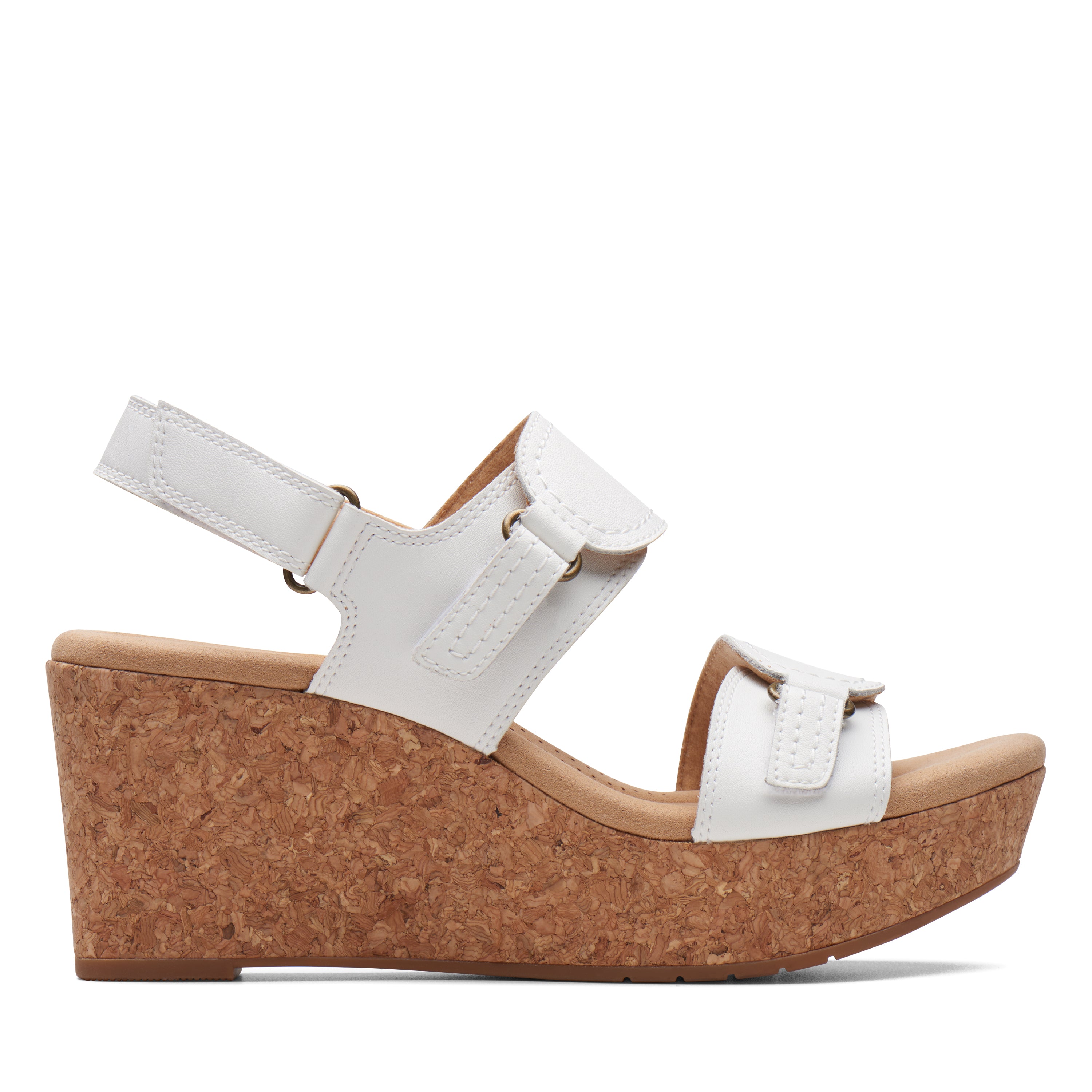 Wedge heel clarks on sale sandals