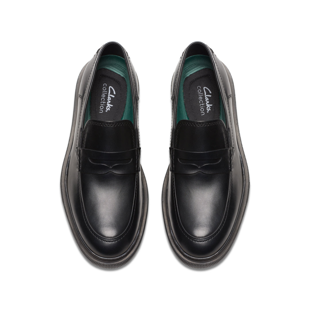 Clark penny loafers hotsell